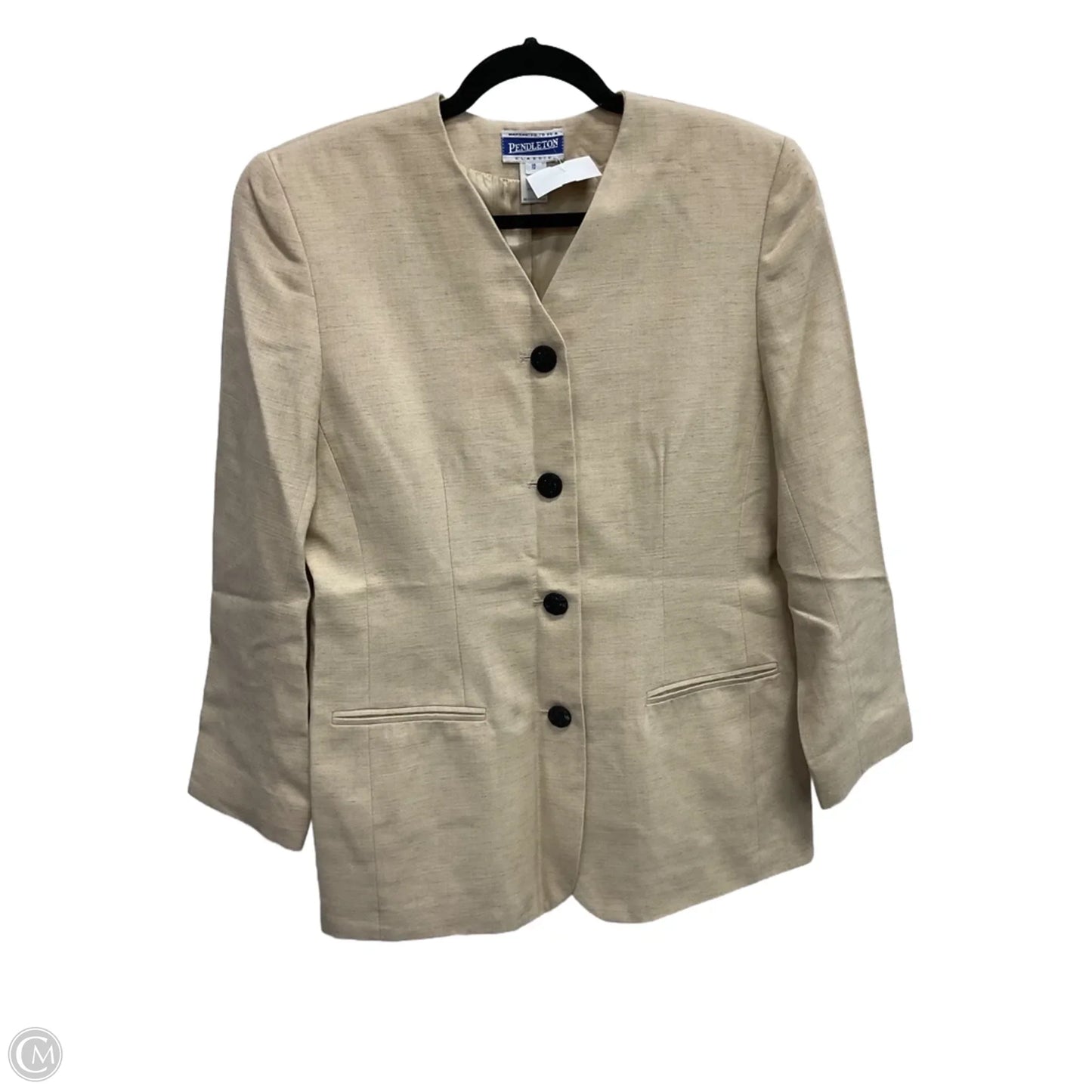 Blazer By Pendleton In Tan, Size: M