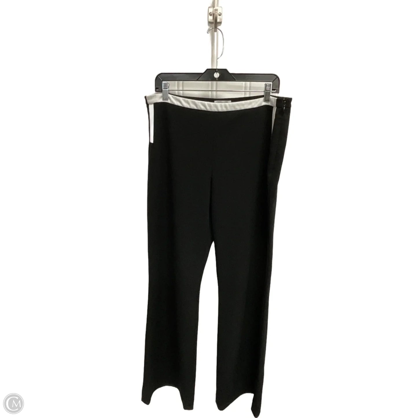 Pants Dress By Calvin Klein In Black & White, Size: 12