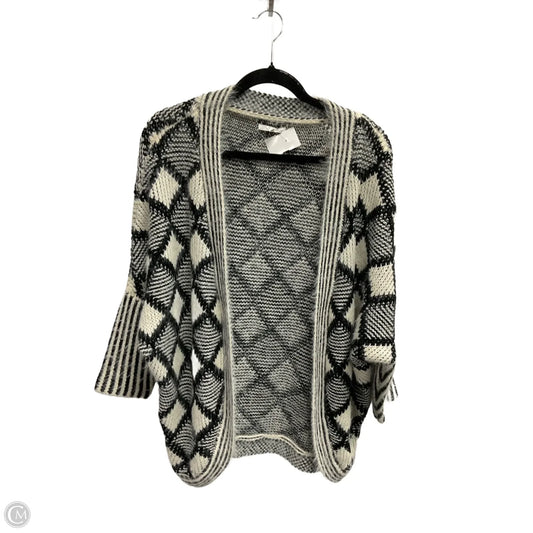 Sweater Cardigan By Maurices In Geometric Pattern, Size: S