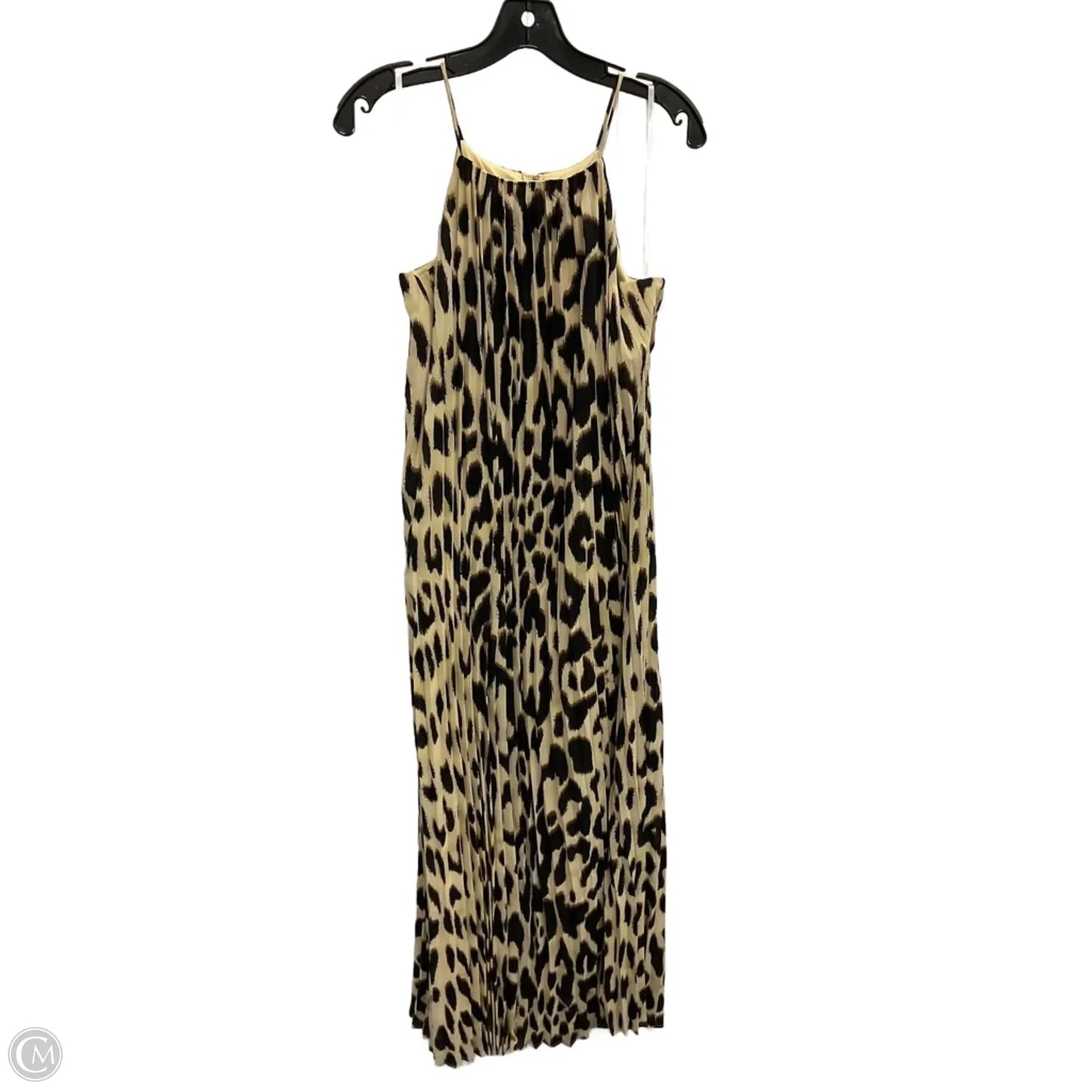Dress Party Long By Calvin Klein In Leopard Print, Size: 10