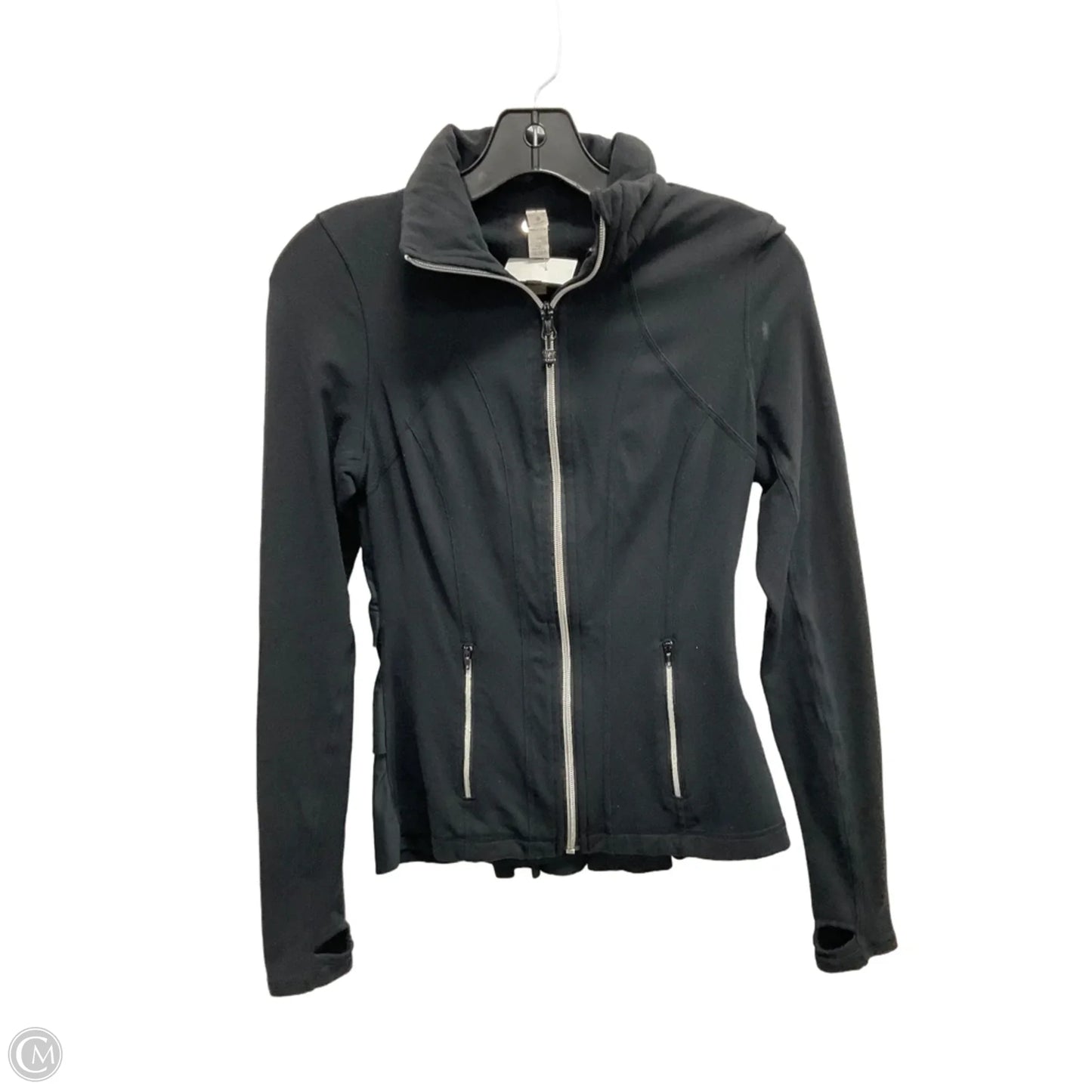 Athletic Jacket By Lululemon In Black, Size: S