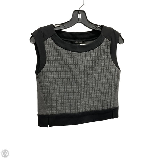 Top Sleeveless By Banana Republic In Black & Grey, Size: Xs