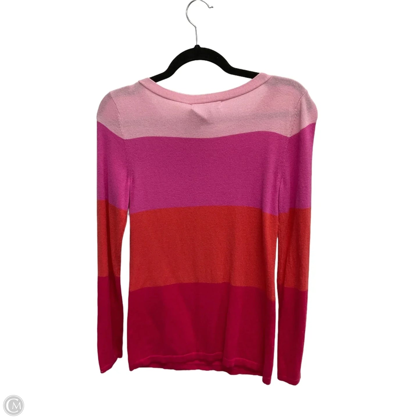 Top Long Sleeve By Banana Republic In Pink, Size: S