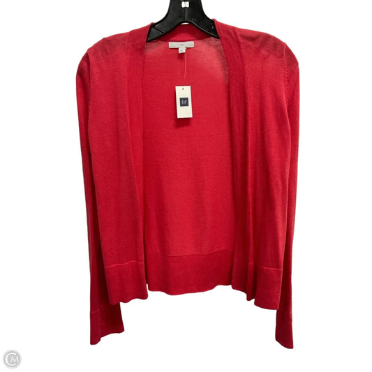 Cardigan By Gap In Red, Size: Xs
