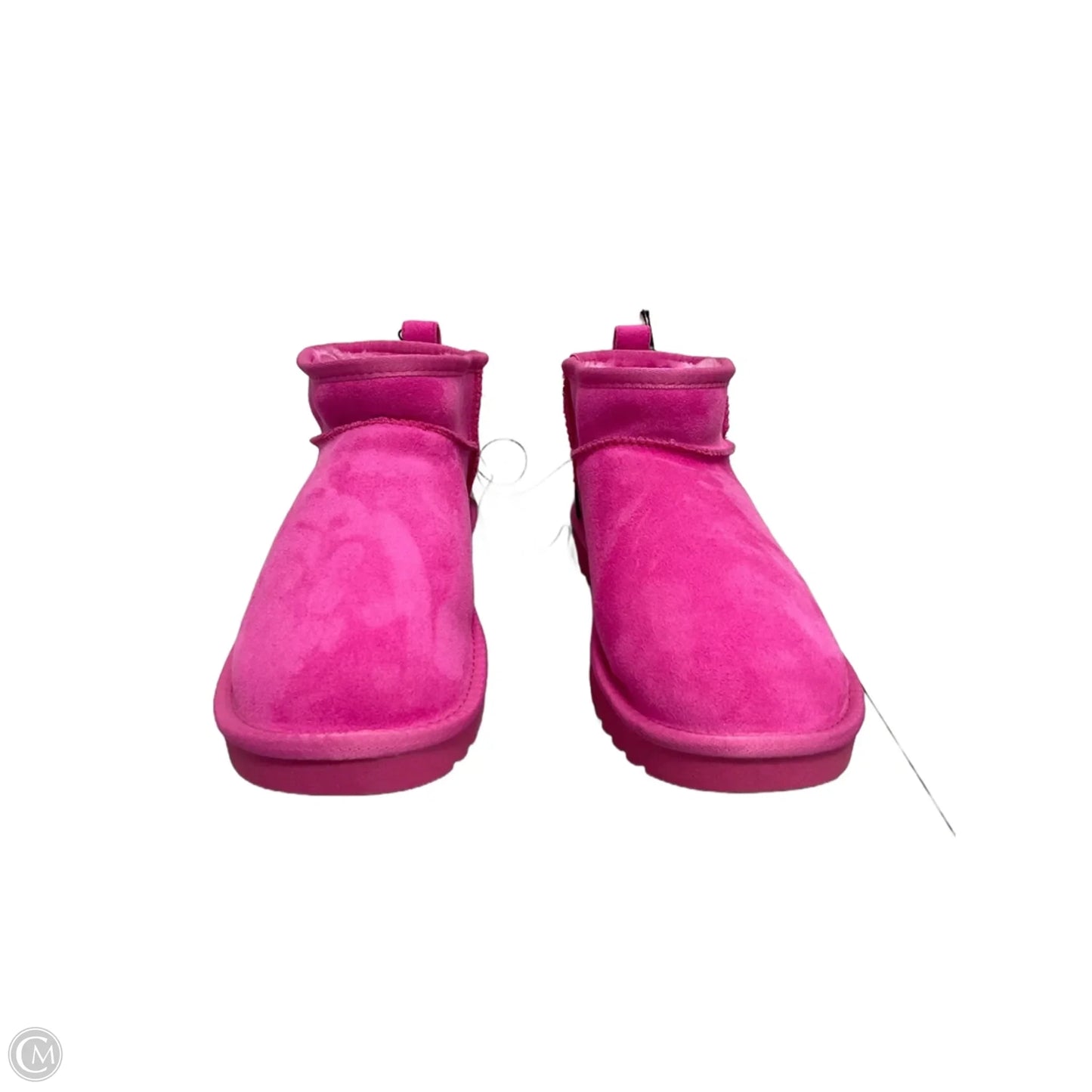Boots Ankle Heels By Maurices In Pink, Size: 10
