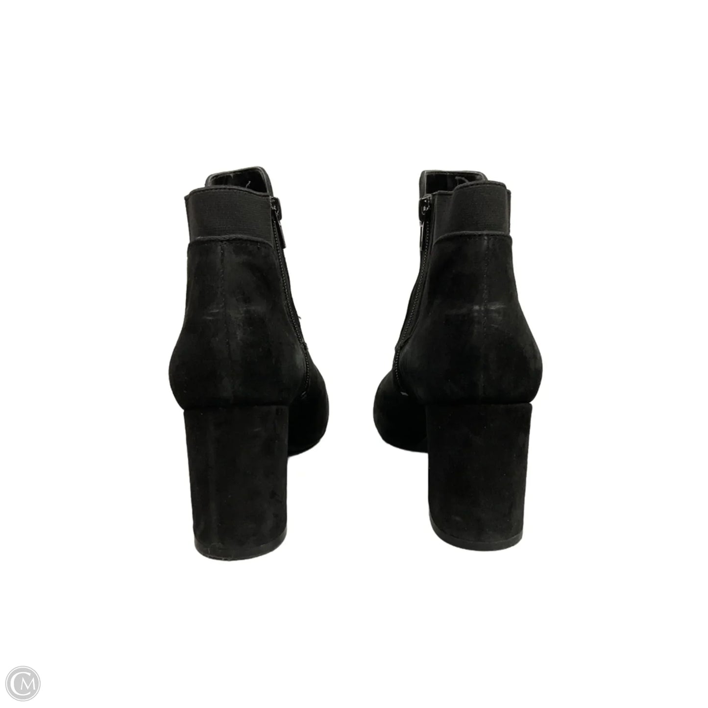 Boots Ankle Heels By Preston And New York In Black, Size: 8