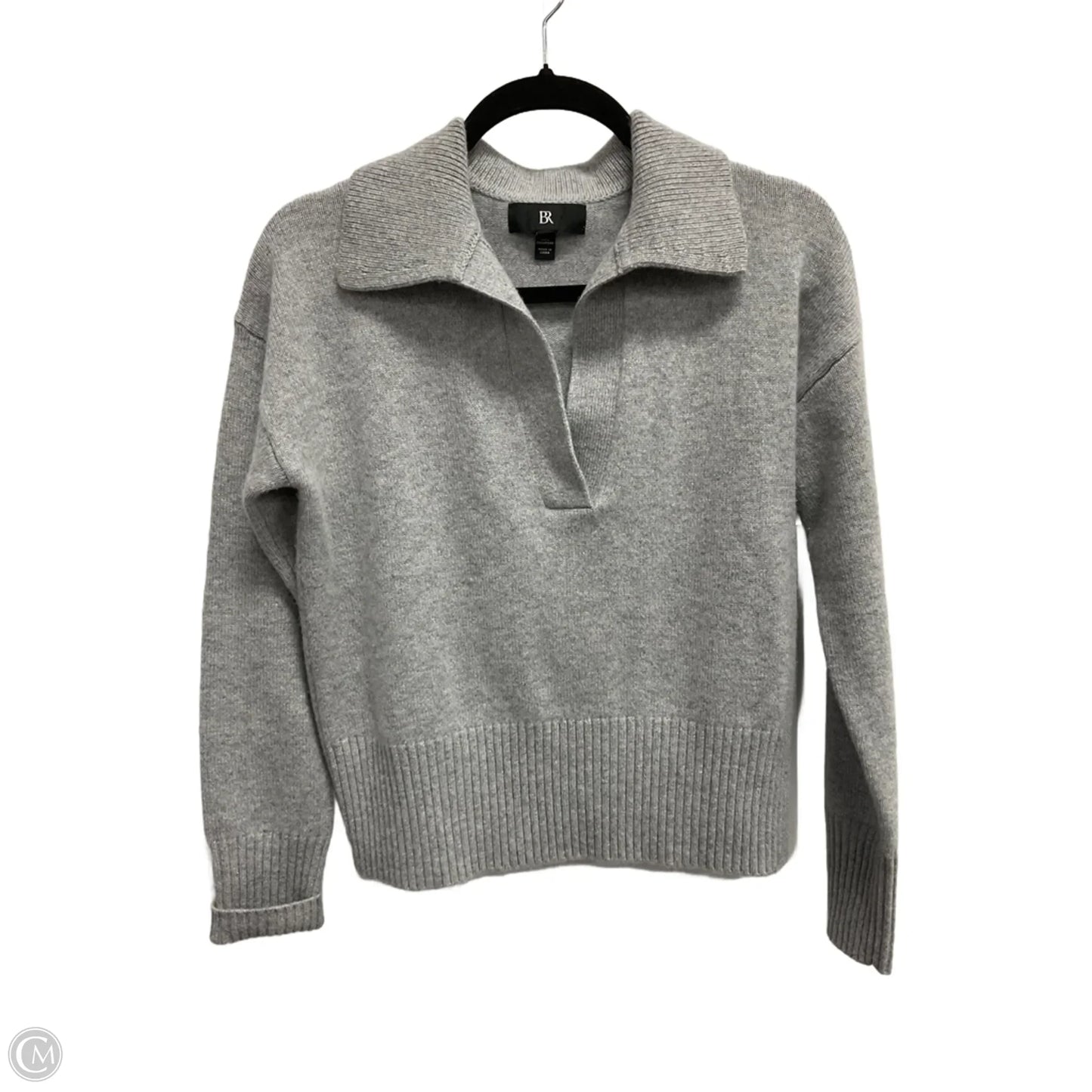 Sweater Cashmere By Banana Republic In Grey, Size: S