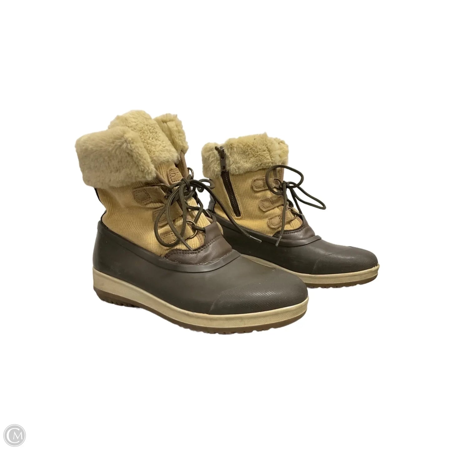 Boots Snow By Sperry In Tan, Size: 8