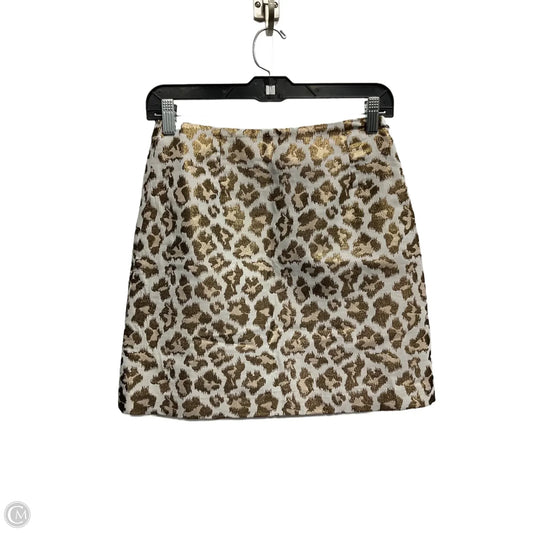 Skirt Designer By Lilly Pulitzer In Leopard Print, Size: 0p