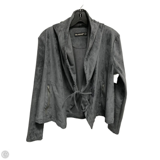 Jacket Shirt By Blanknyc In Grey, Size: S
