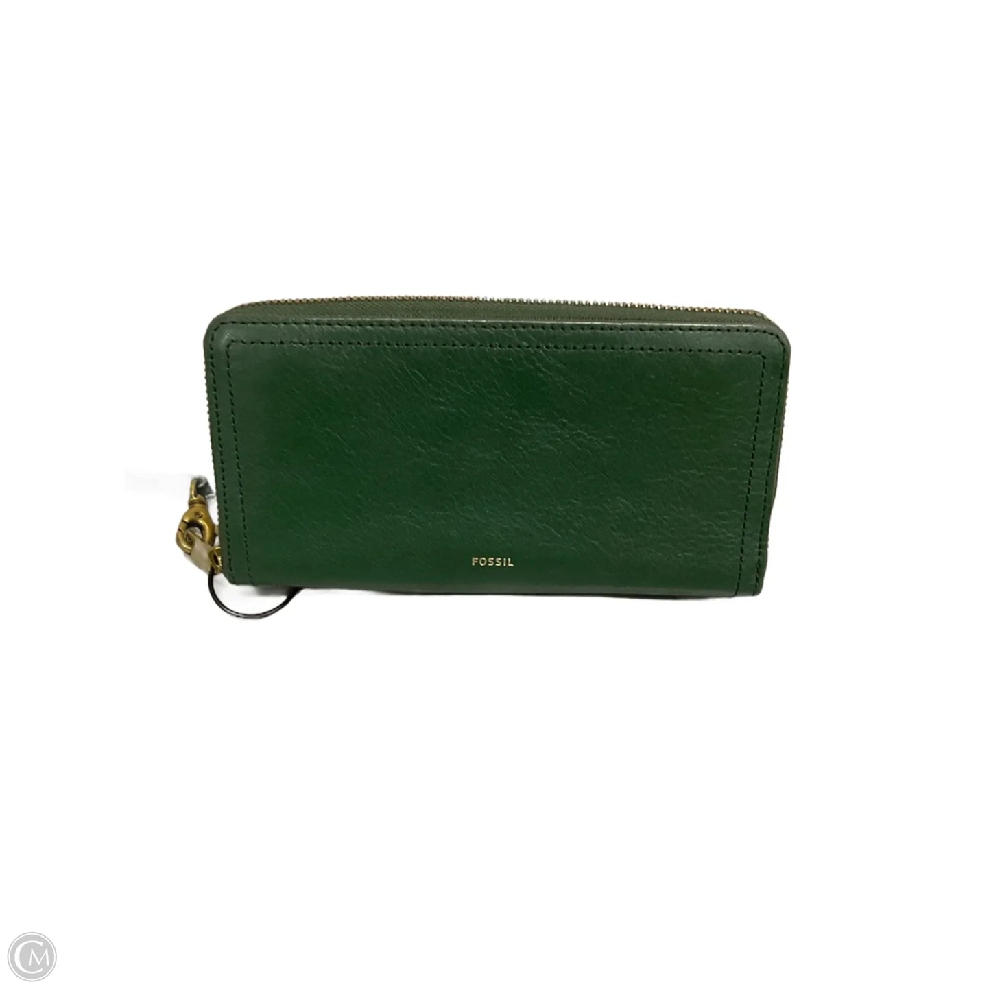 Wallet Leather By Fossil, Size: Medium