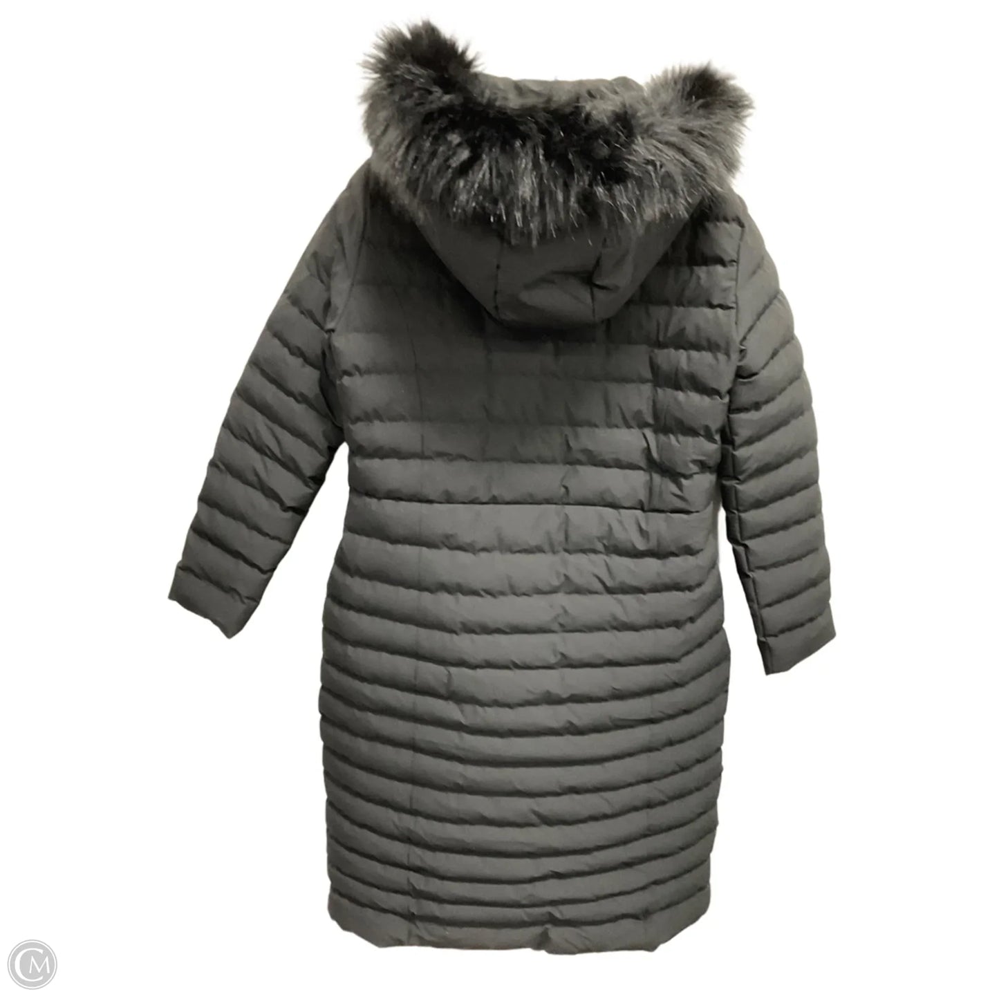 Coat Parka By Clothes Mentor In Black, Size: L