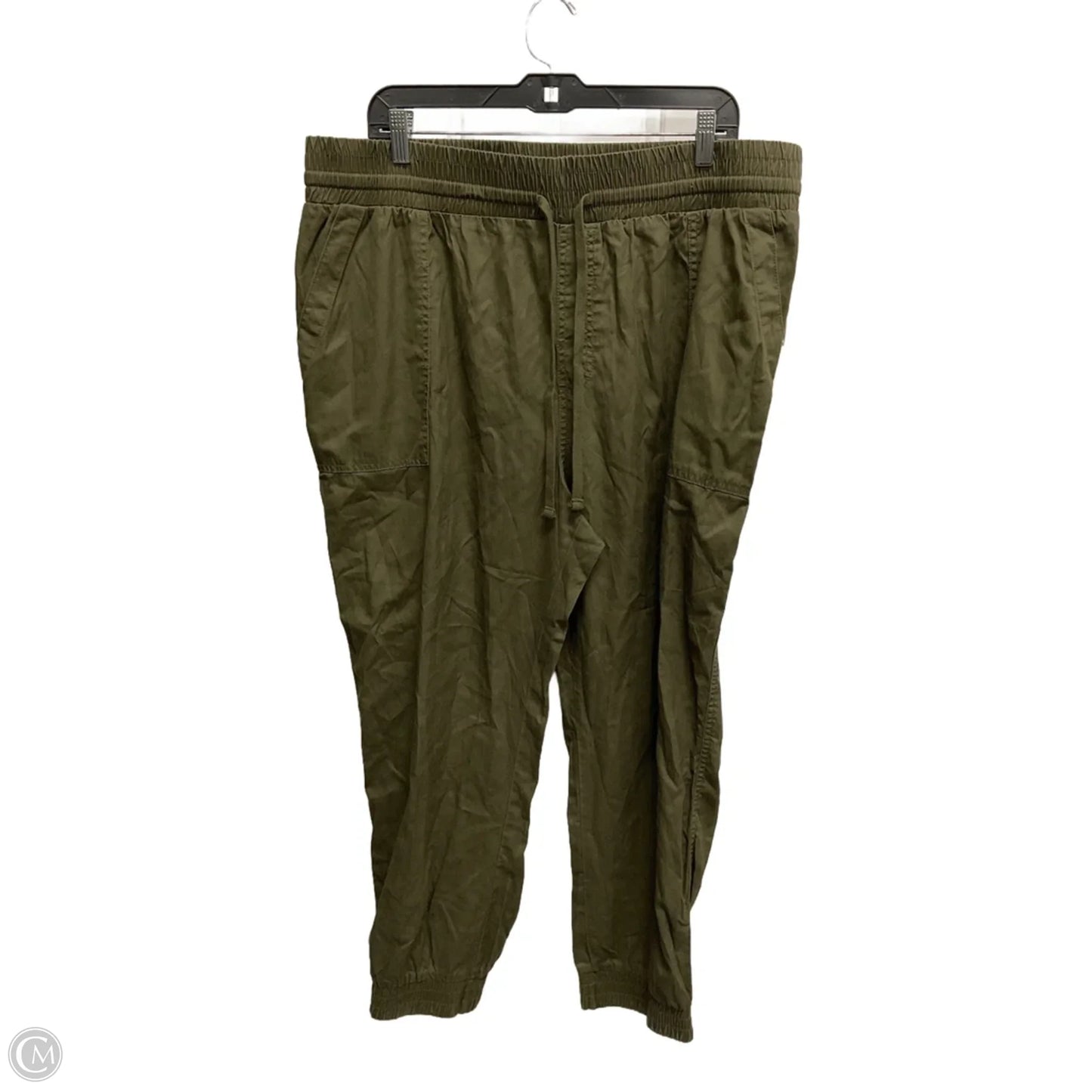 Pants Joggers By A New Day In Green, Size: 18