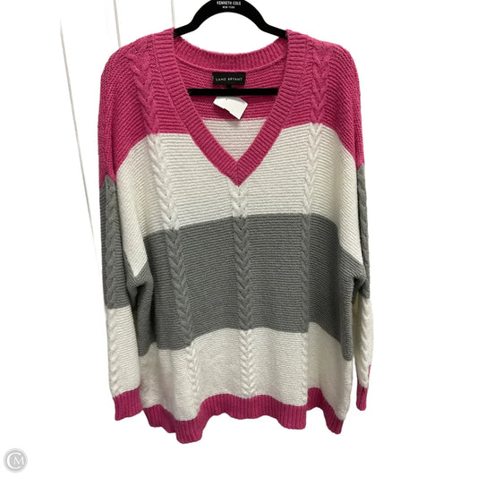 Sweater By Lane Bryant In Multi-colored, Size: 4x