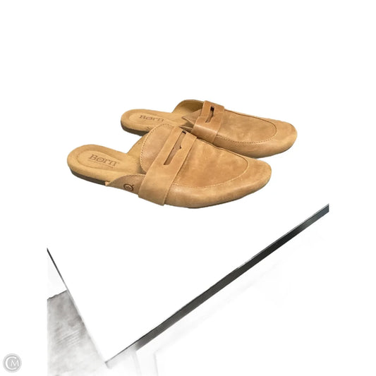 Shoes Flats By Born In Brown, Size: 7