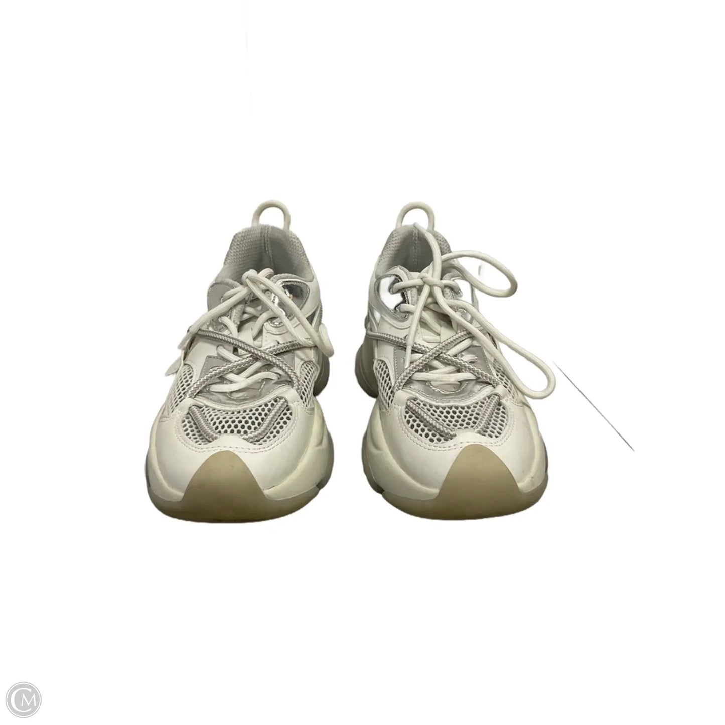 Shoes Sneakers By Steve Madden In White, Size: 9.5
