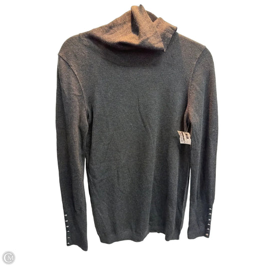 Top Long Sleeve By Loft In Grey, Size: M