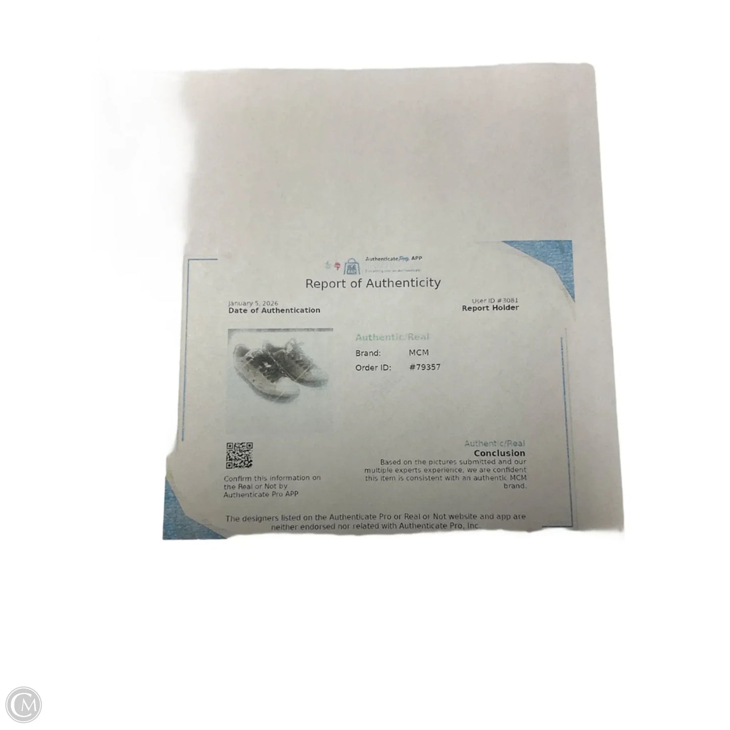 Shoes Luxury Designer By Mcm In Brown, Size: 8.5