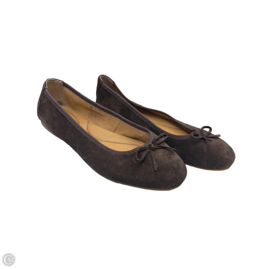Shoes Flats By Born In Brown, Size: 10