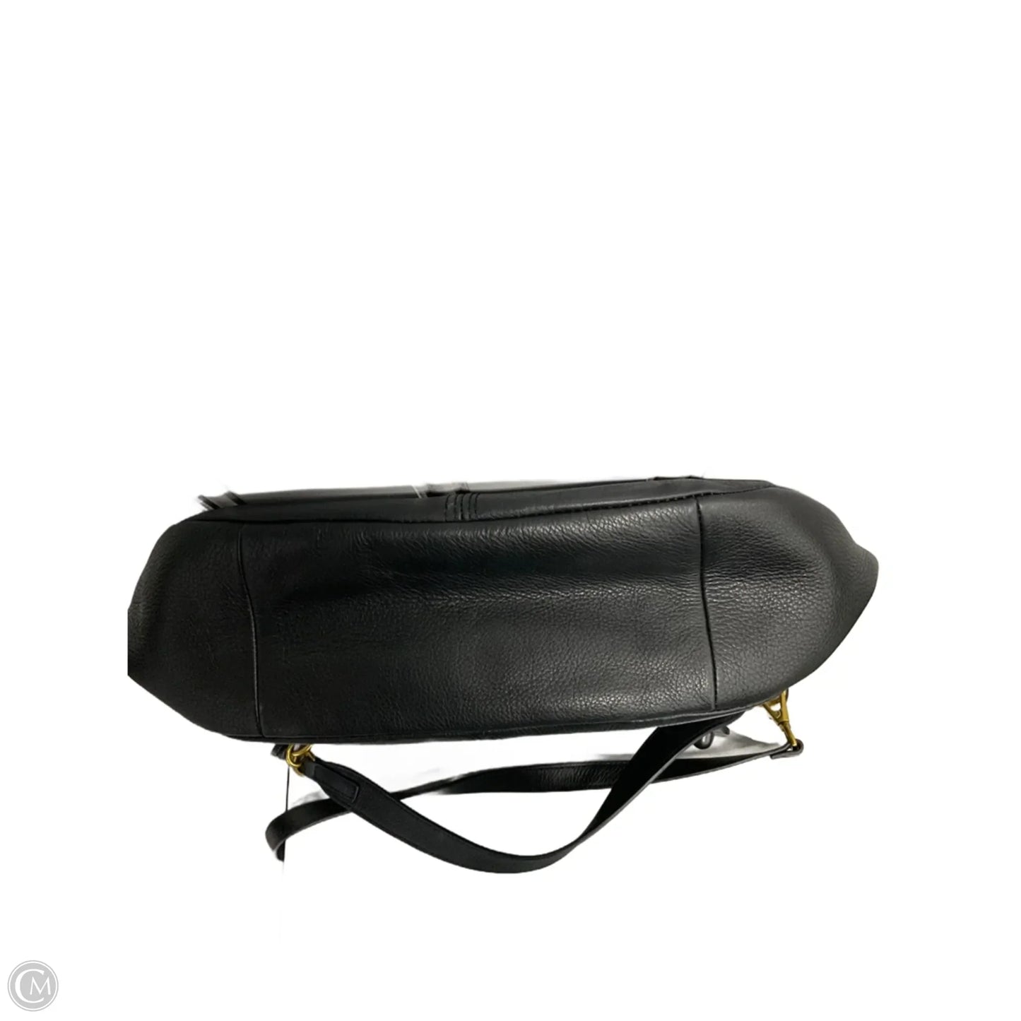 Handbag Leather By Fossil, Size: Large