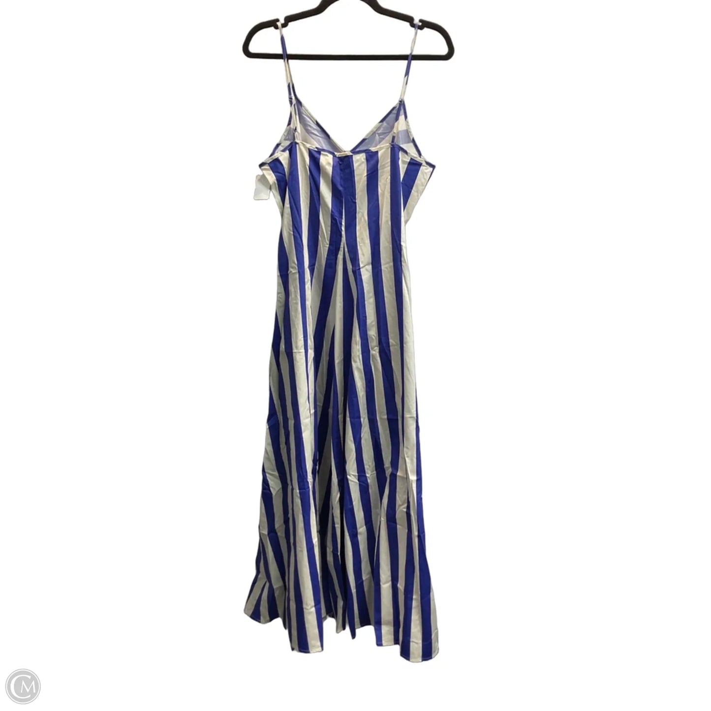 Dress Casual Maxi By Worthington In Striped Pattern, Size: L