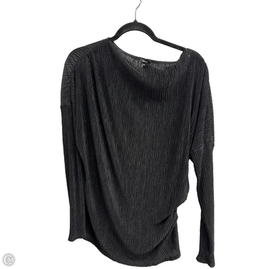 Top Long Sleeve By Express In Black, Size: L