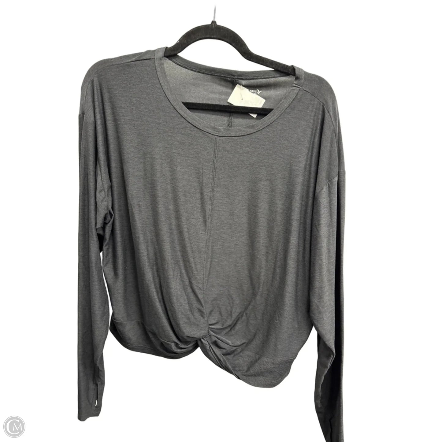 Top Long Sleeve By Old Navy In Grey, Size: L