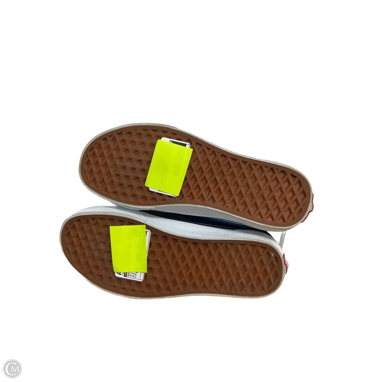 Shoes Sneakers By Vans In Blue, Size: 6.5