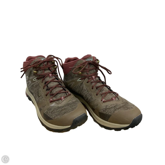 Boots Hiking By Keen In Brown, Size: 8.5