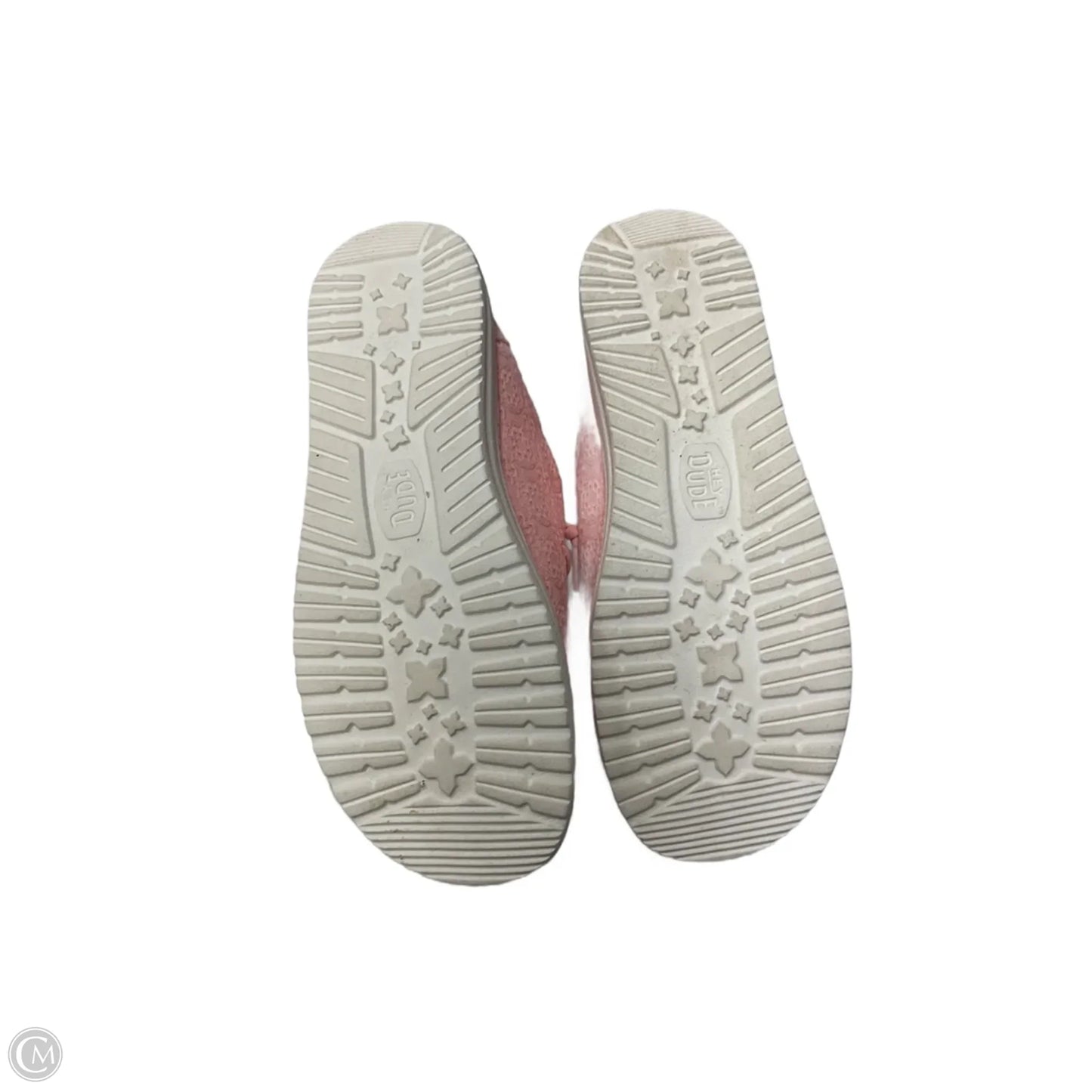 Shoes Flats By Hey Dude In Pink, Size: 8