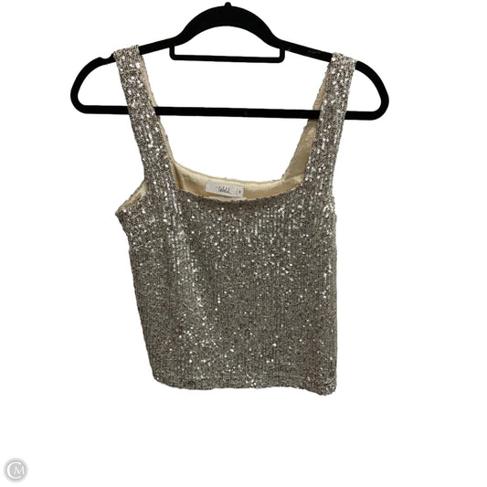 Top Sleeveless By Talulah In Gold, Size: S
