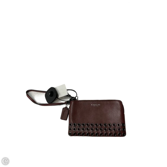Wristlet Designer By Coach, Size: Small