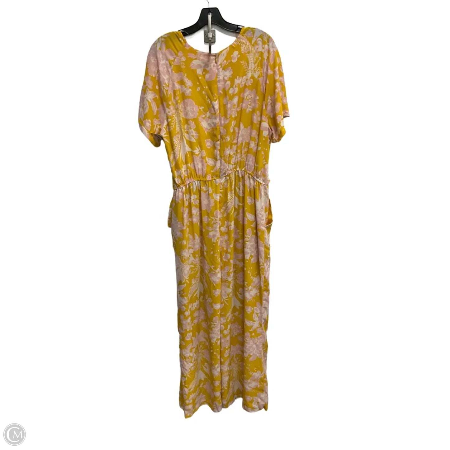 Dress Party Long By Gibson And Latimer In Yellow, Size: Xxl