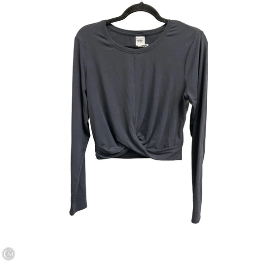 Top Long Sleeve By Athleta In Grey, Size: M