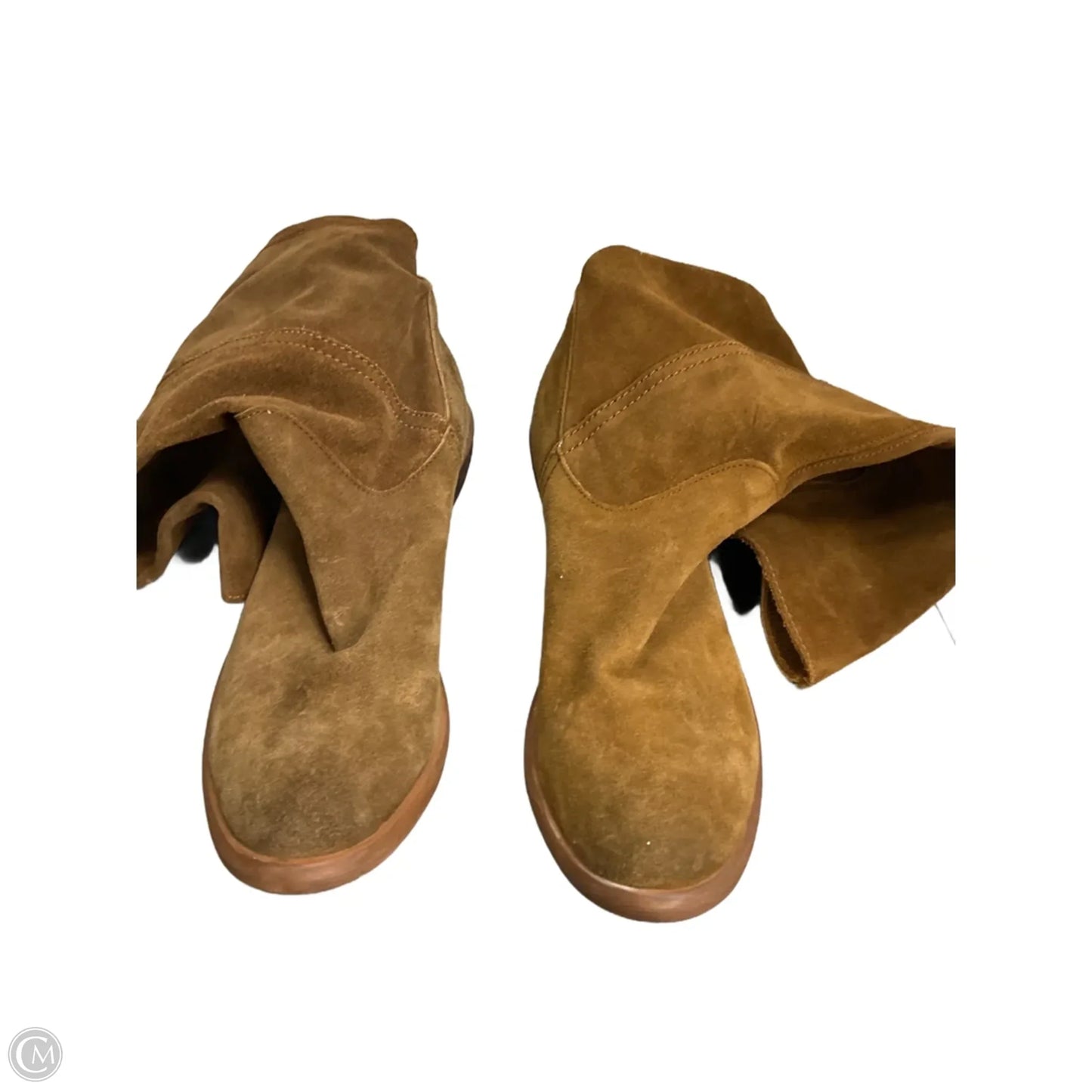 Boots Mid-calf Flats By Bronx And Banco In Brown, Size: 8.5