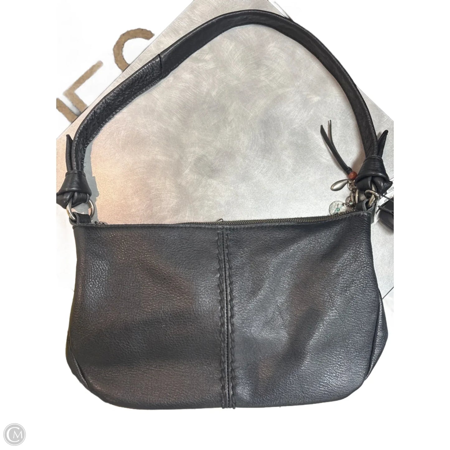 Handbag Leather By The Sak, Size: Medium