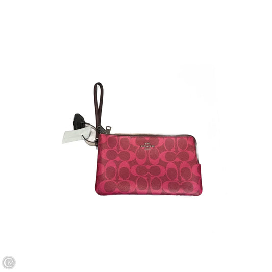 Wristlet Designer By Coach, Size: Medium