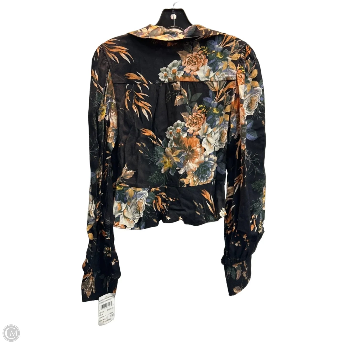 Top Long Sleeve By Afrm In Floral Print, Size: Large