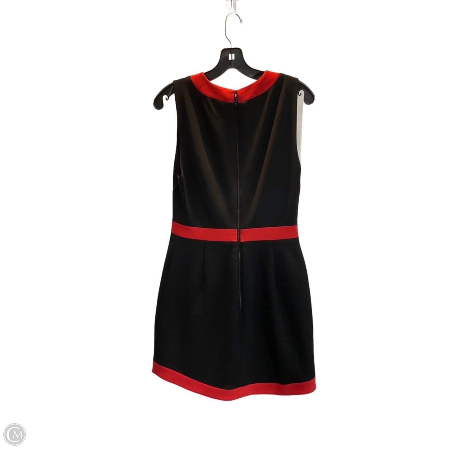 Dress Designer By Alice + Olivia In Black & Red, Size: M