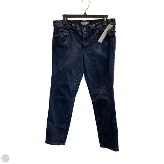 Jeans Designer By Tory Burch In Blue Denim, Size: 14
