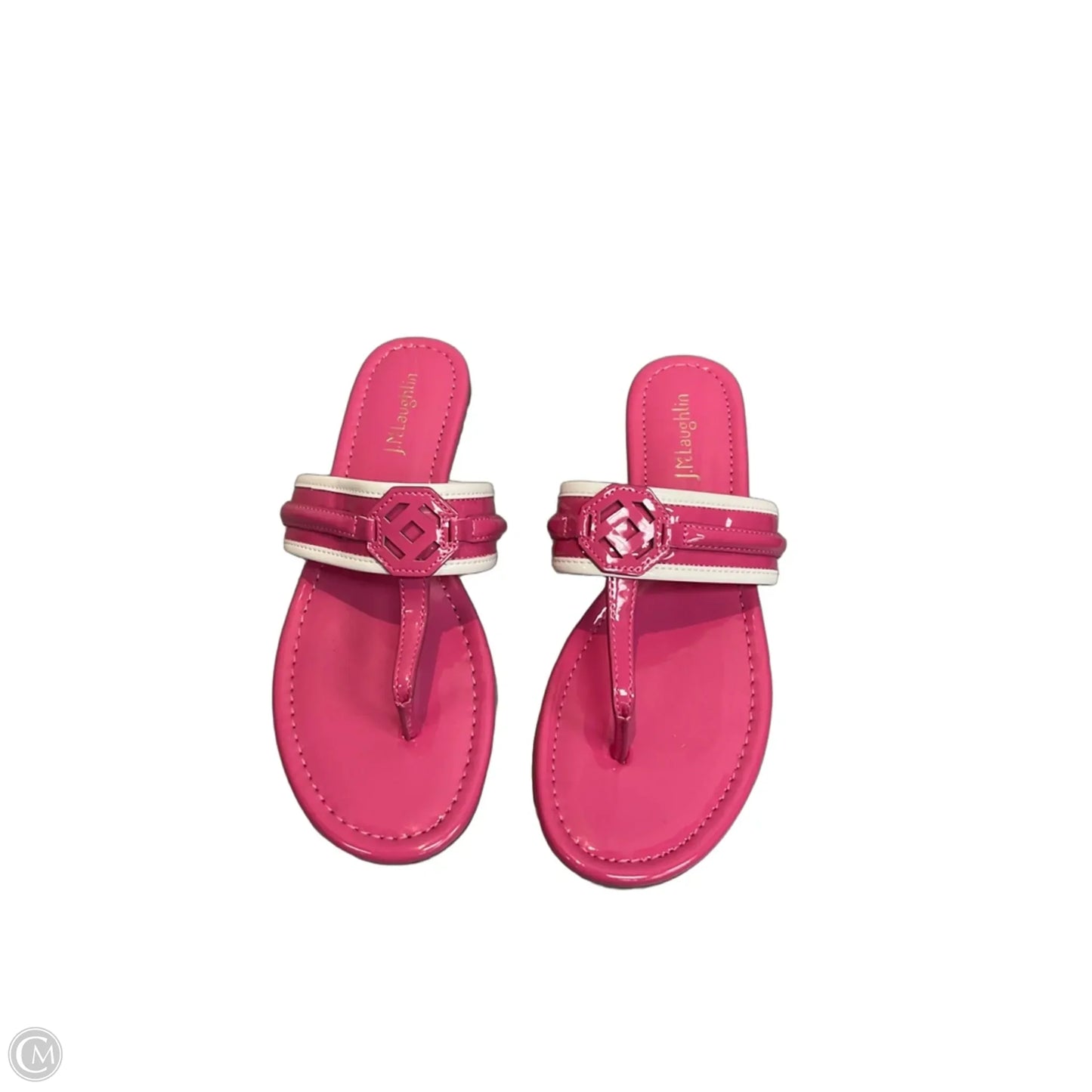 Sandals Flip Flops By J Mclaughlin In Pink, Size: 8