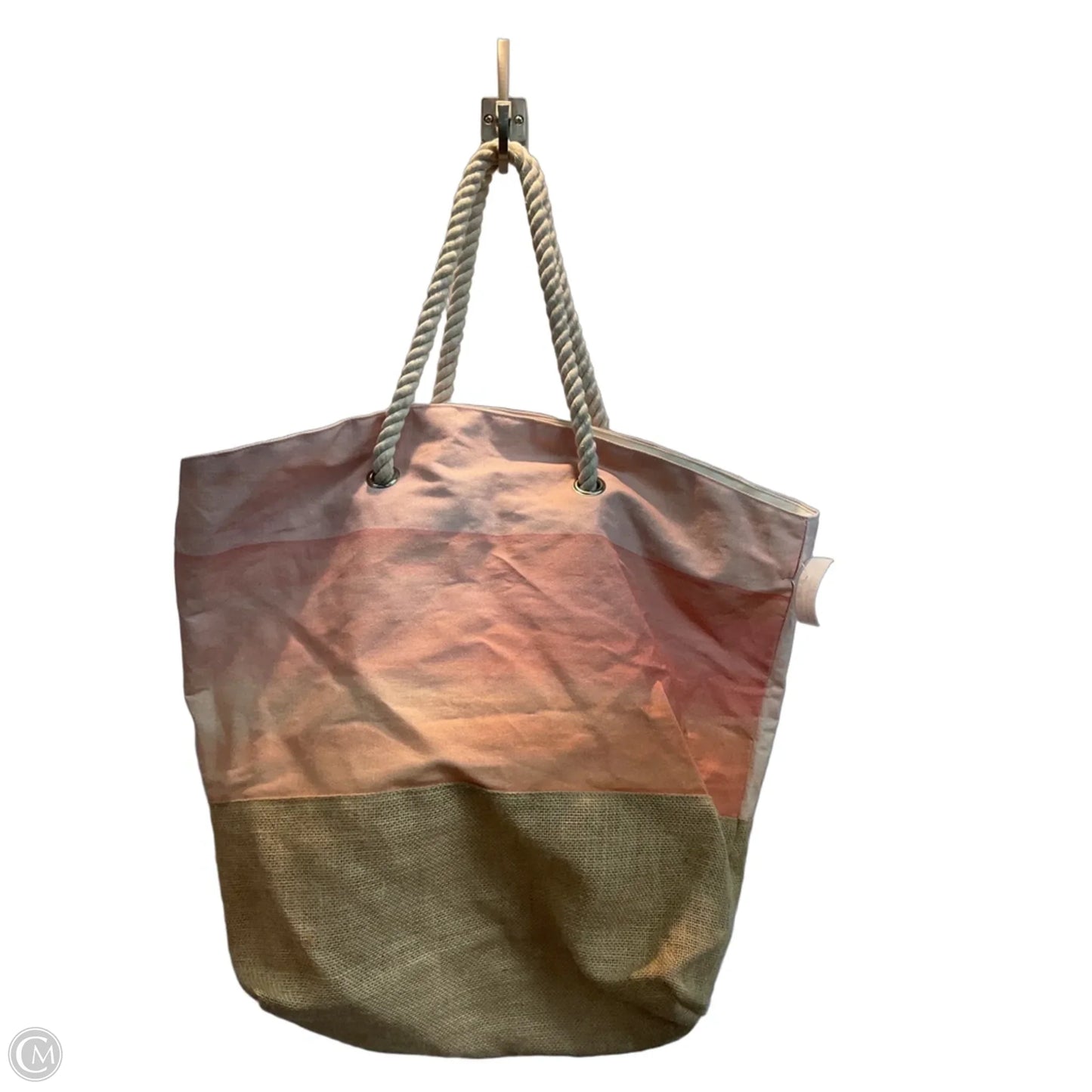 Tote By Clothes Mentor, Size: Large