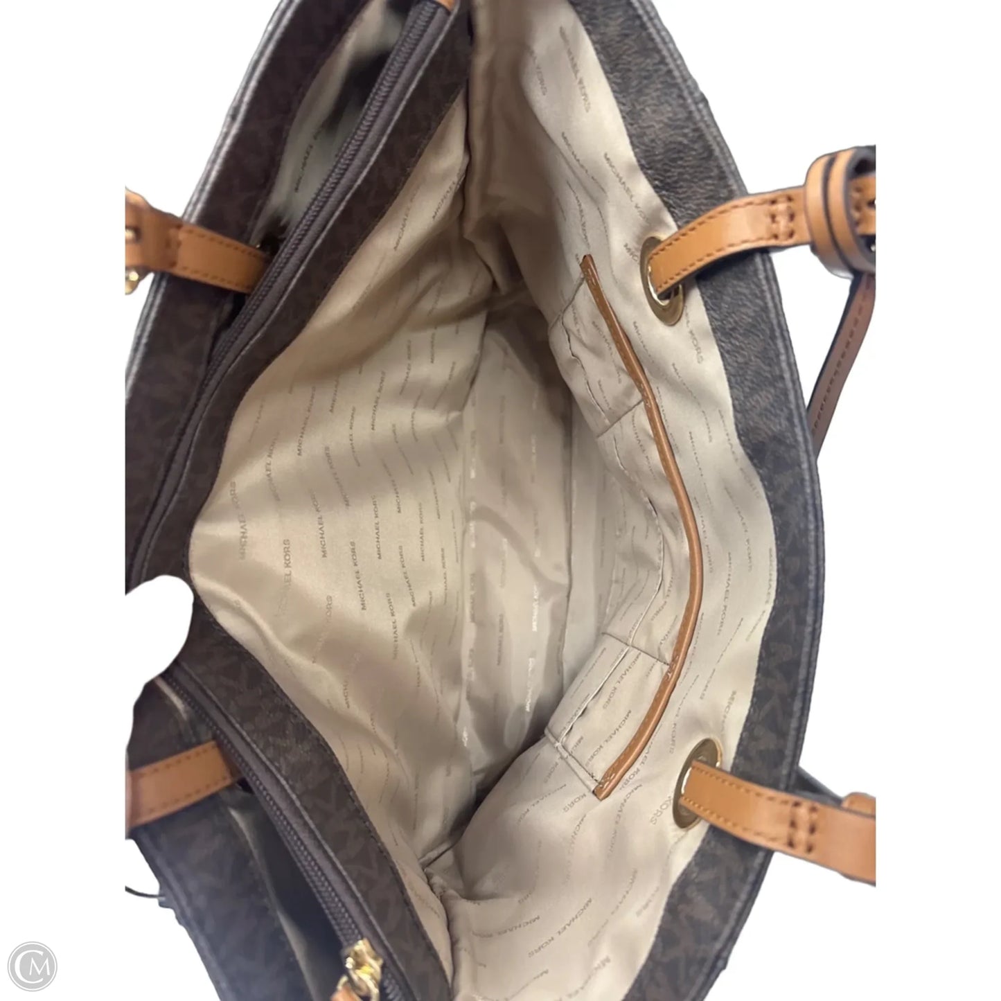 Tote Designer By Michael Kors, Size: Large