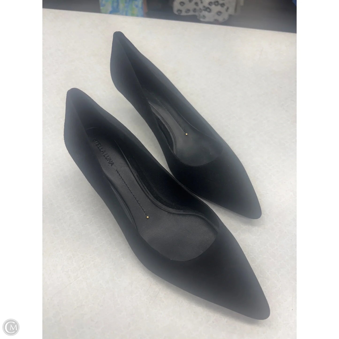 Shoes Heels Kitten By Clothes Mentor In Black, Size: 8