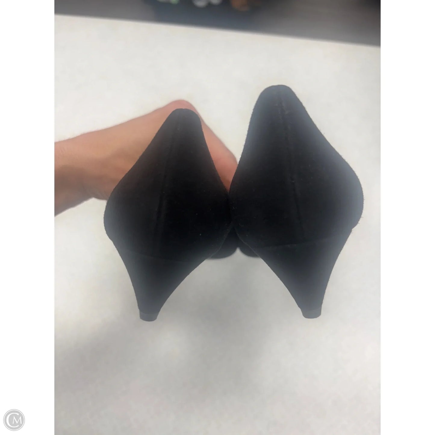 Shoes Heels Kitten By Clothes Mentor In Black, Size: 8