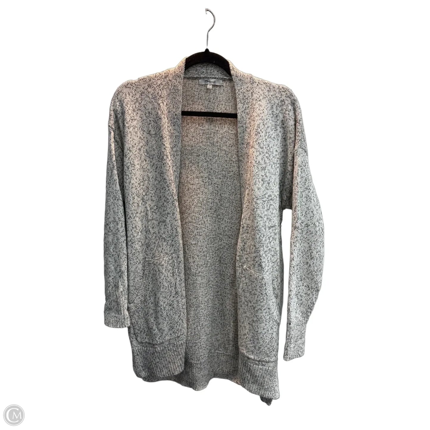 Sweater Cardigan By Madewell In Grey, Size: Xxs