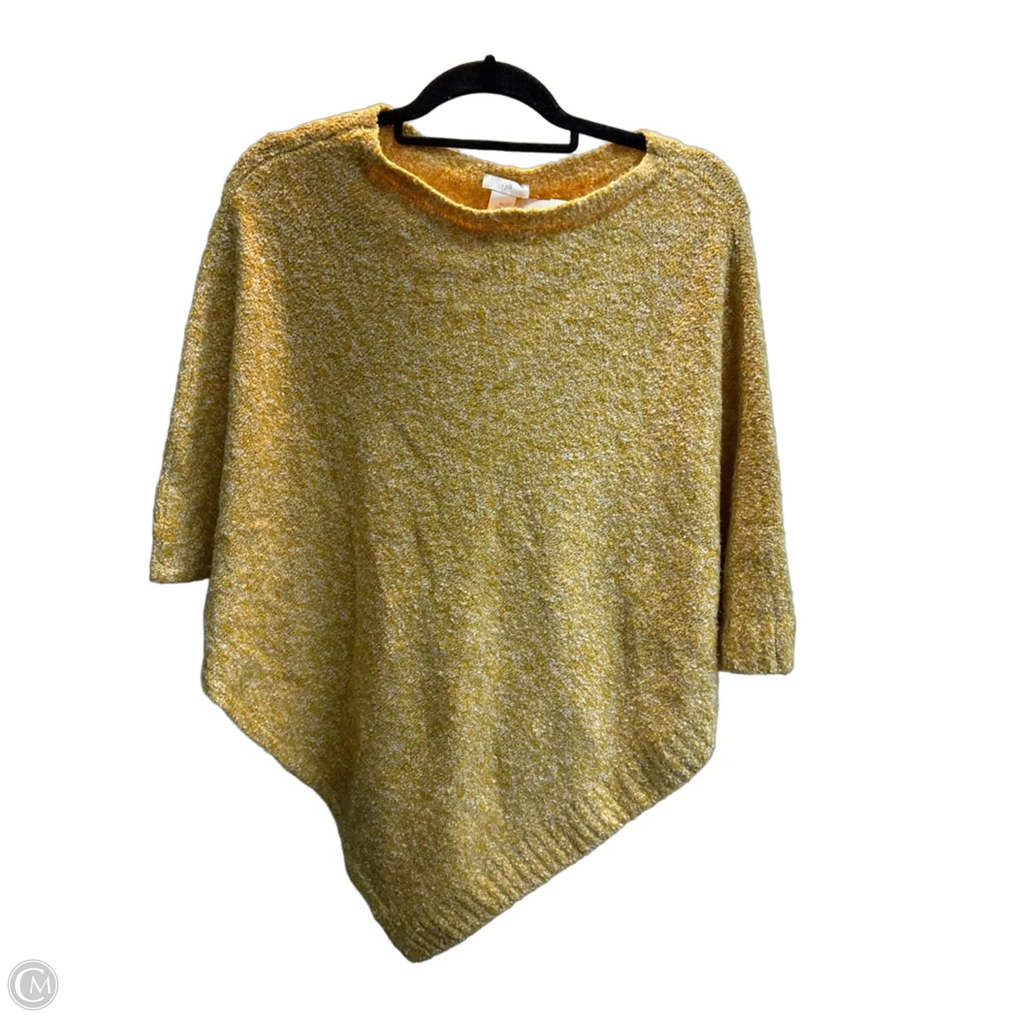 Poncho By J. Jill In Yellow, Size: Osfm
