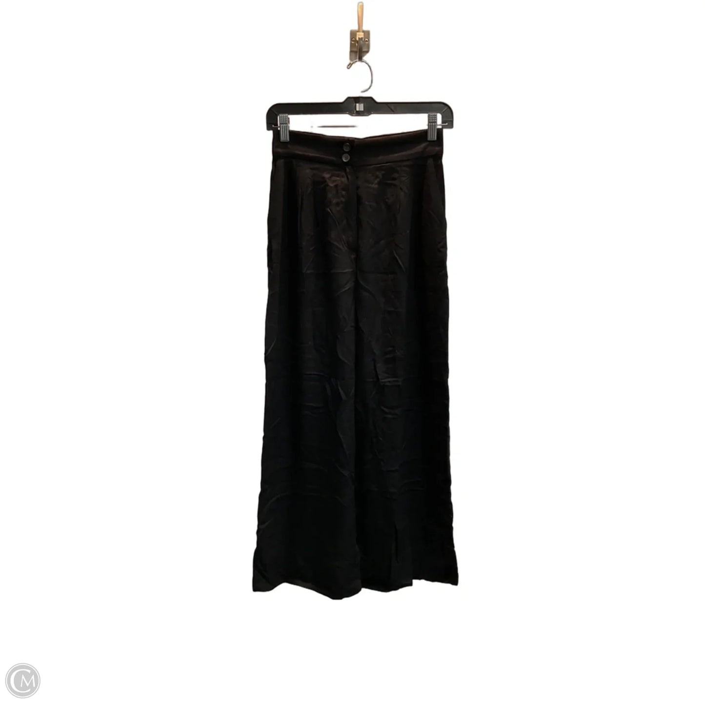 Pants Wide Leg By H&m In Black, Size: 4