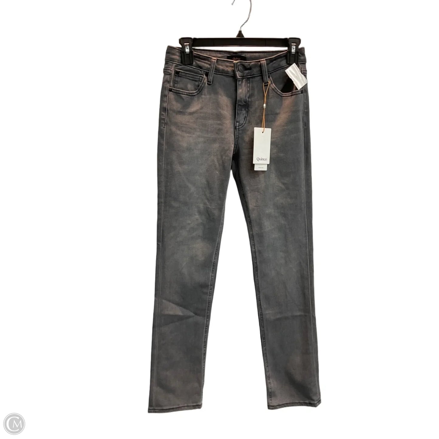 Jeans Skinny By Quince In Grey Denim, Size: 2