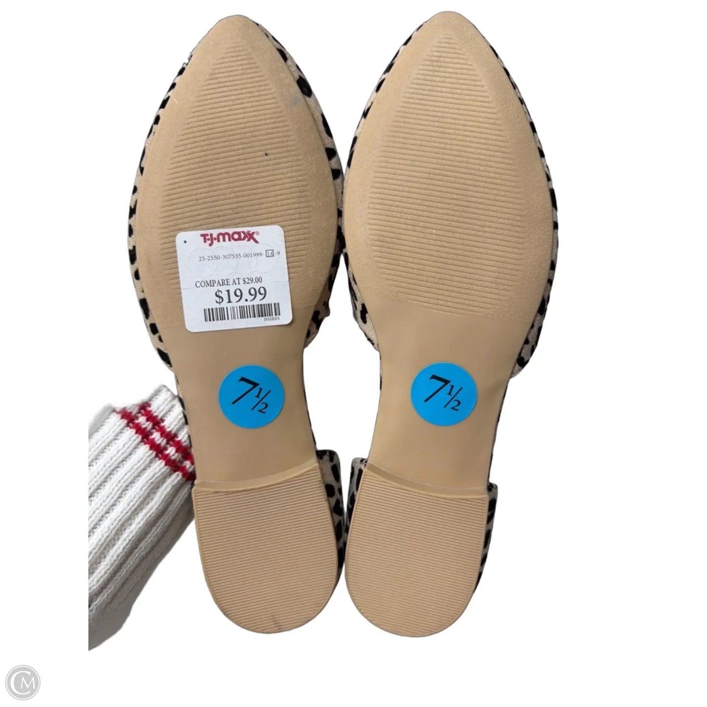 Shoes Flats By Rachel Zoe In Leopard Print, Size: 7.5